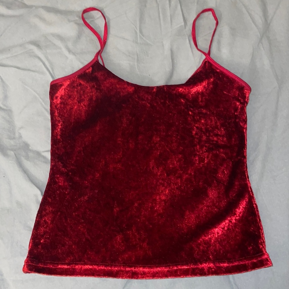 Red Velvet Tank Top